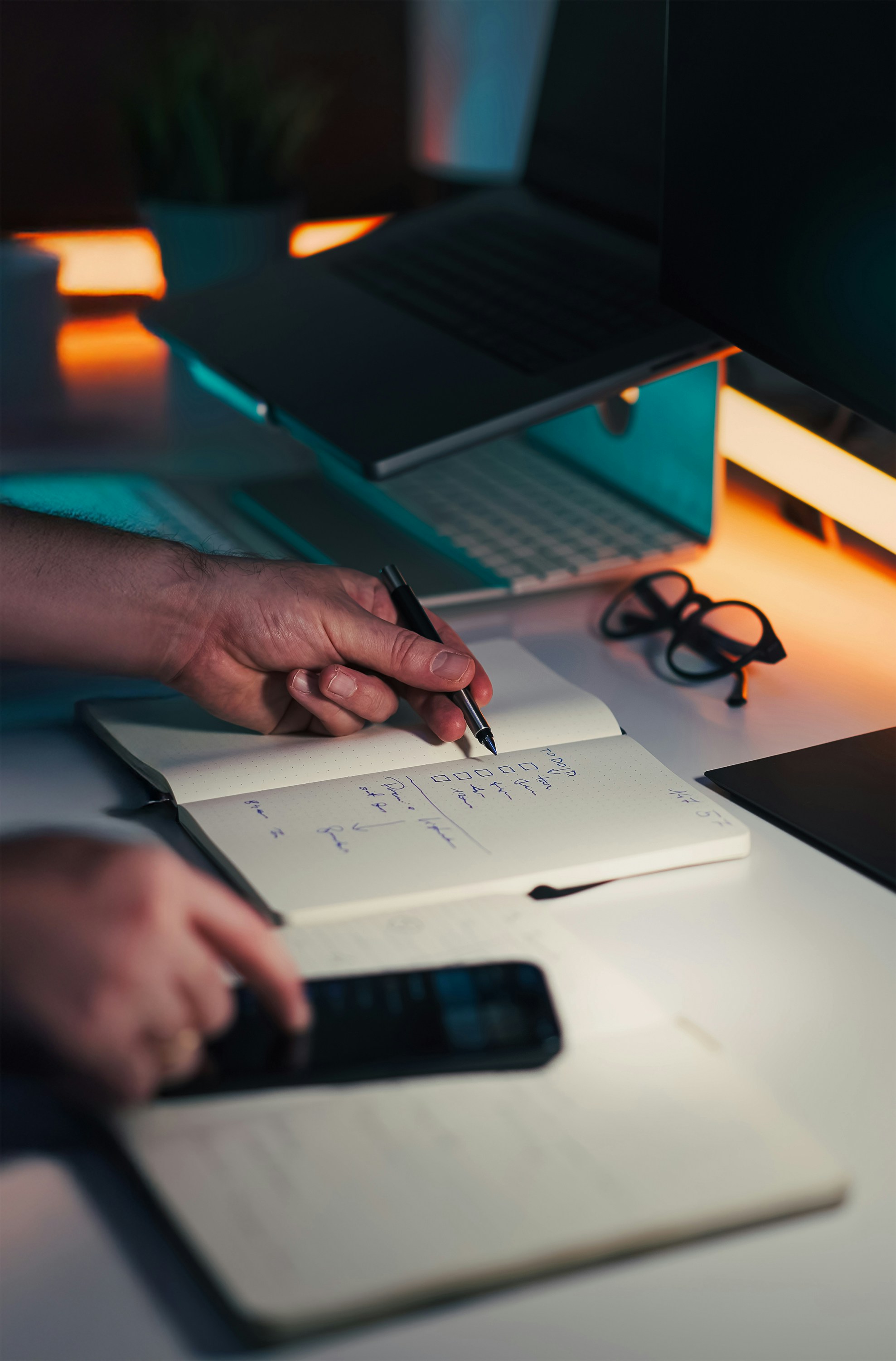 Professional signing document